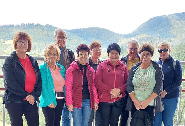 Die Wandergruppe genoss den schönen gemeinsamen Tag. | Foto: Privat