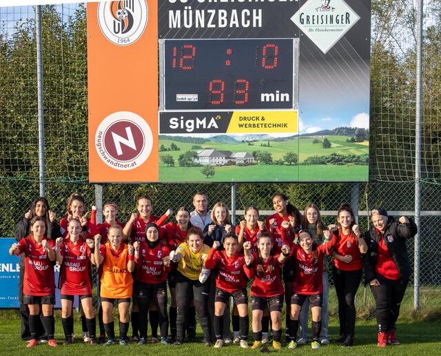 Die FC Perg Ladies gewannen am Samstag zweistellig. | Foto: FC Perg Ladies