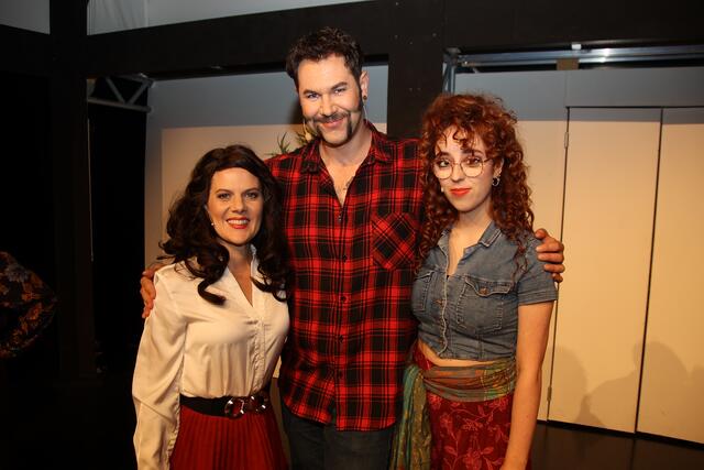 Silvia Schauer, Christoph Lux und Caitlin Naomi Steiger.