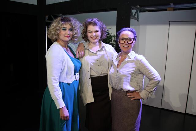 Melina Mühlberg, Katrin Winkler, Julia Beck (v. l.).