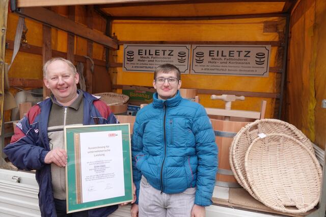 Die Fassbinderei Eiletz hat nicht nur am Maxlaunmarkt, sondern auch als Unternehmen selbst bereits beeindruckendes geleistet und wurde dafür ausgezeichnet. | Foto: Michael Blinzer