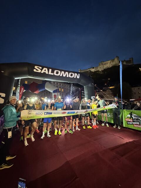Der Nightrun eröffnete am vergangenen Freitagabend das Trailrunning Festival sportlich. | Foto: G-Sport/Salzburg Trailrunning Festival