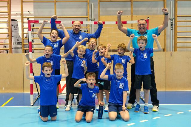 Die U09 zeigte beim Turnier in Krems auf. | Foto: UHC