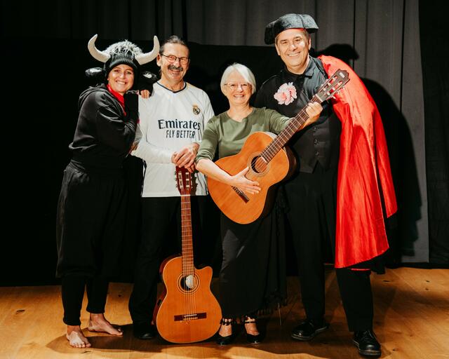 Team Ferdinand, vlnr.: Marcella Wieland, Klaus Aigner, Eva Priesel, Robert Wimmer | Foto: (c)Anna Wieland