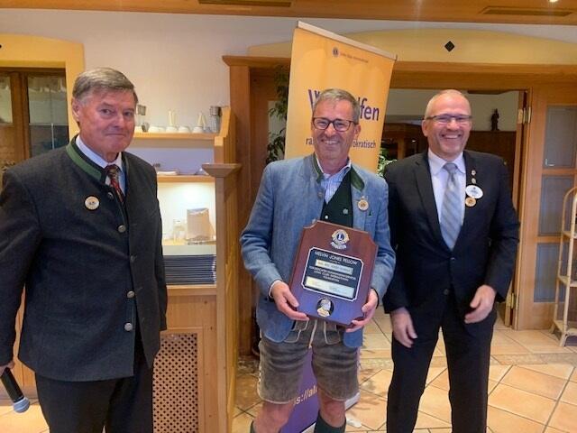 Lothar Fink, Horst Konrad, Friedrich Kindelsberger. | Foto: Lions Club Almtal