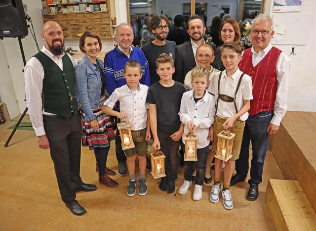 Sohn und Vater Seeger waren 2023 beim Wohlfühlabend. | Foto: Woche
