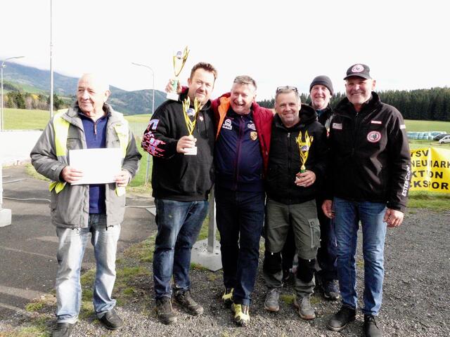 Klasse C2, Walter Feiel,  Martin Dorfer, Anton Reisenhofer, Gottfried Ennsmann