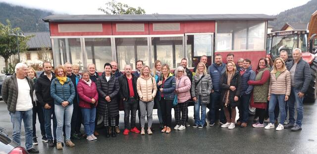 Roßleithens Gemeinderäte unternahmen gemeinsam mit ihren Begleitpersonen einen Ausflug nach Kärnten. | Foto: Pawluk