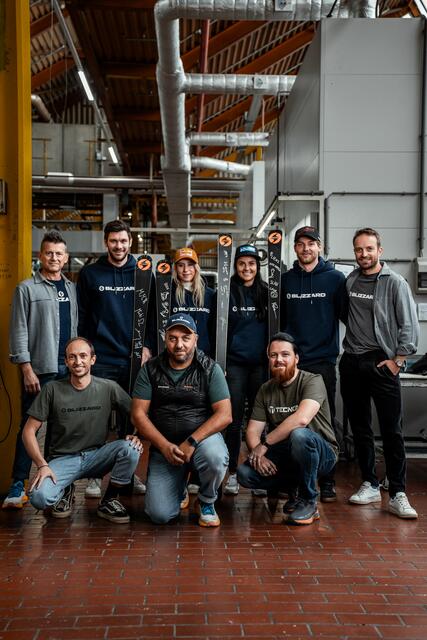 Die Blizzard-Tecnica Athleten wurden nach Mittersill eingeladen. | Foto: Mattia Davare_Blizzard Tecnica