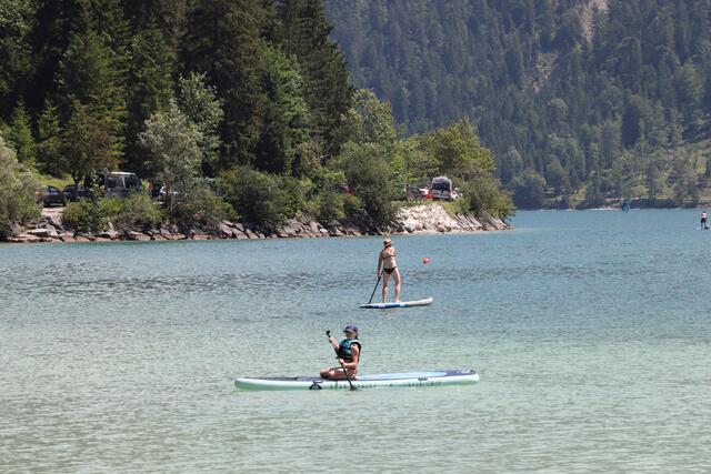 Der Plansee ist ein beliebter Freizeitsee. | Foto: Reichel