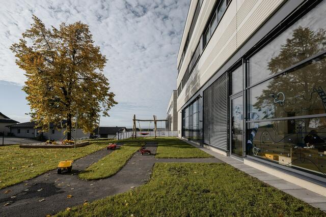 Habau Group eröffnete Krabbelstube „BauZwerge“ in Perg. | Foto: MW-Architekturfotografie / Habau Group