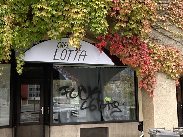 Vor Kurzem wurde das Cafe Lotta Opfer von Vandalismus.  | Foto: Cafe Lotta
