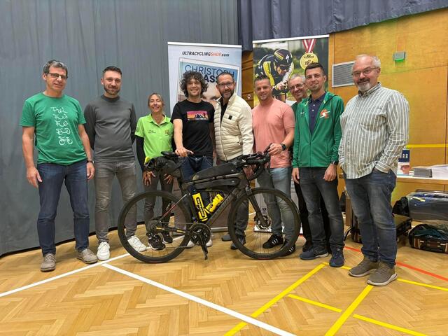 Extremsportler Christoph Strasser war kürzlich in Lieboch zu Gast. | Foto: privat