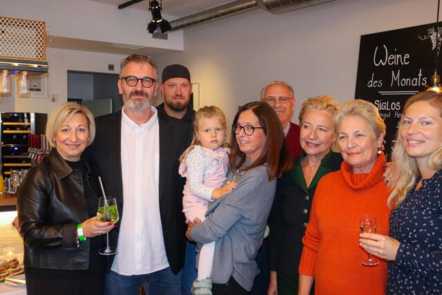 Die Familie von Ewald war ebenfalls beim Pre-Opening dabei. | Foto: Alejandra Ortiz