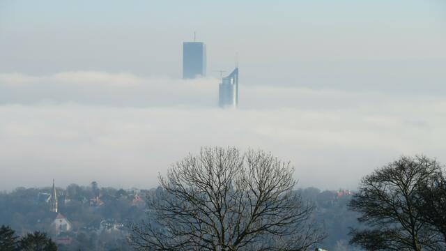 Ein nebeliger Mittwochmorgen in Wien. | Foto: Helmut Gring