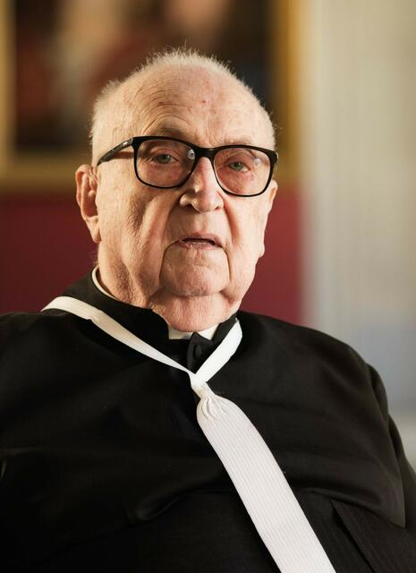 Verstarb im 97. Lebensjahr: Konrad Anton Niel Can.Reg. | Foto: Stift Klosterneuburg/Niki Trat