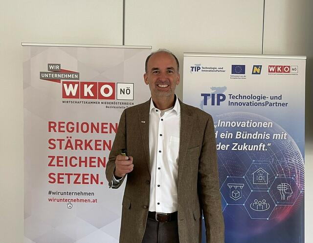 Vortragender Andreas Kornherr. | Foto: WKNÖ