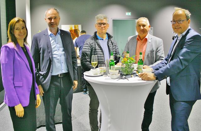 GWM-GF Rupert Sparber (r.) mit einigen Mitgliedern des Führungskräftenetzwerks - von links: Burgi Vrba, Hubert Schenk, Anton Laucher und Richard Neumann | Foto: WdF