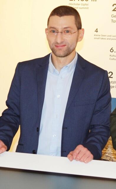 Sebastian Krutter leitet das Museum auf der Burg.