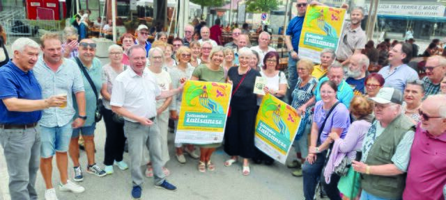 Die Reisegruppe aus Reichenau beim Stadtfest Settembre Latisanese. | Foto: Gemeinde Reichenau/Rax
