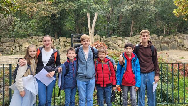 Schülerinnen der 1a und 1c mit ihren Buddys aus den Klassen 5b und 5c. | Foto: BRG