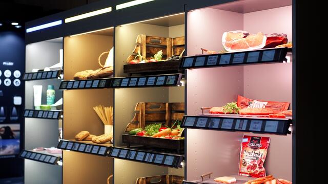 Die LED-Technologie kommt auch im Supermarkt zum Einsatz. | Foto: Simon Michl