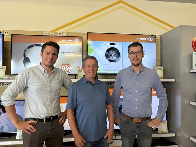 Dominik Faffelberger, Franz Allmer und Felix Weichselbaumer. | Foto: Weichselbaumer