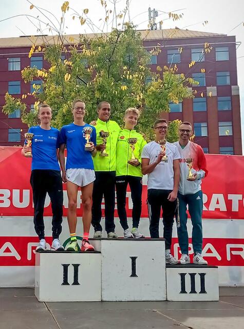 Platz zwei für Martin Pötz und Markus Schreiner vom LAC Steyr. (v.li.) | Foto: LAC
