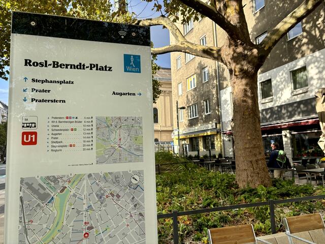 Im Zuge der Umgestaltung wurde auch Bereiche um den Rosl-Berndt-Platz und den Nestroyplatz aufgewertet. | Foto: Marlene Graupner/MeinBezirk