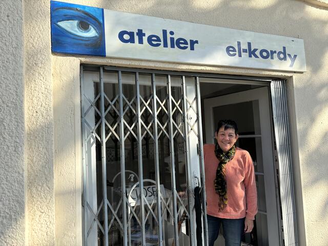 Die Obfrau Noura El-Kordy vom Atelier El-Kordy ist auch Malerin. | Foto: rosabesler/meinbezirk