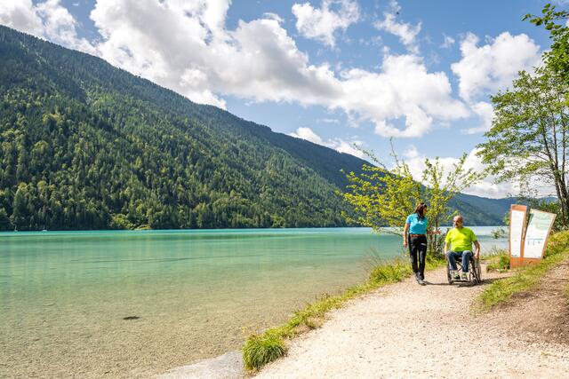 Das Weißensee-Ostufer ist ein Juwel und ist ein fester Bestandteil des Naturparks Weißensee .  | Foto: Stabentheiner