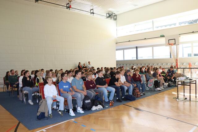 Die Auftaktveranstaltung fand am 17. Oktober im Turnsaal der MS Reith i. A. statt. | Foto: Nimpf