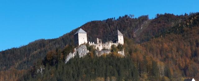 Blick zur Burgruine St. Gallen  | Foto: Veronika Frank