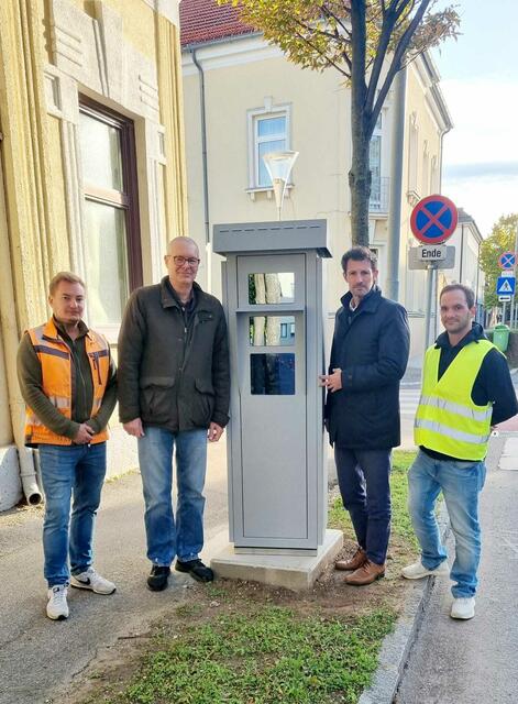 Neue Radarboxen in Gänserndorf. | Foto: Stadtgemeinde Gänserndorf