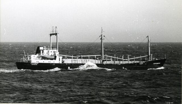 Die Cappenberg, das Schwesterschiff der Lucona | Foto: Von Boman, J. Robert / Sjöhistoriska museet - Sjöhistoriska museet