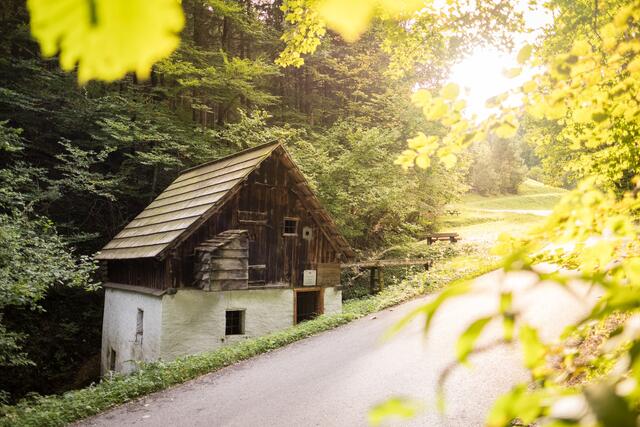 Die alte Mühle im Reifgraben (Straße zum Hochbärneck). | Foto: Gemeinde St. Anton/Jeßnitz