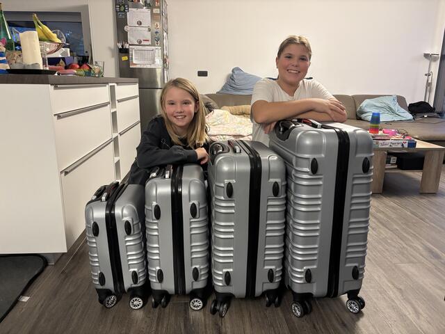 Die Vorbereitungen für den Herbsturlaub laufen bereits auf Hochtouren bei Valentina und Valeria. | Foto: Alexandra Goll