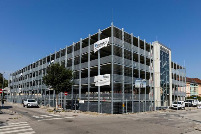 Das neue Parkhaus ist ab 4. November offen.  | Foto: 2024psb/c.kollerics