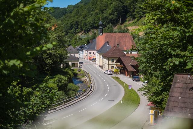 Das Ortszentrum in St. Anton/Jeßnitz. | Foto: Gemeinde St. Anton/Jeßnitz