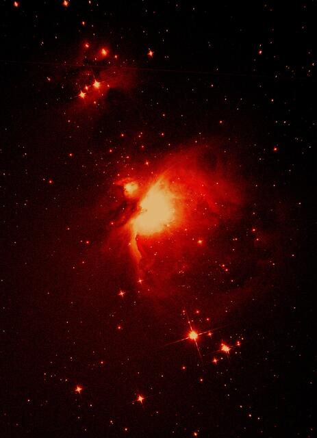 Auch den Orion-Nebel hat Gerhard Stieber festgehalten.  | Foto: Stieber