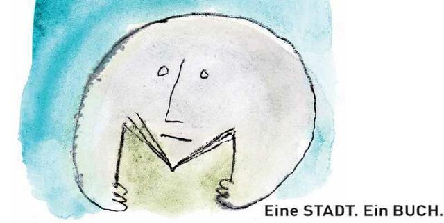 Quelle: https://www.stadt-wien.at/wien/news/eine-stadt-ein-buch.html | Foto: © Eine Stadt ein Buch/Tex Rubinowitz | Eine Stadt ein Buch: Cover 2020