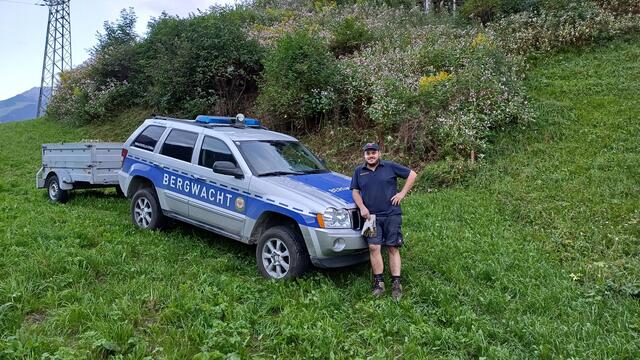 Abtransport der Neophyten - angesichts der Mengen kaum durchführbar! | Foto: Tiroler Bergwacht - Einsatzstelle Stubai