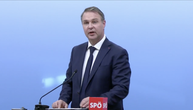 SPÖ-Chef Babler schloss einmal mehr eine Koalition mit den Freiheitlichen kategorisch aus.  | Foto: Screenshot Facebook
