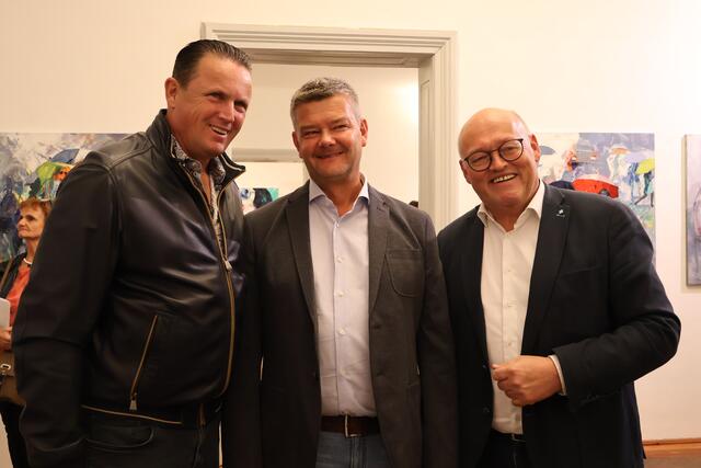 Helmut Gütlinger, Roman Rauch und Laurenz Pöttinger | Foto: MeinBezirk
