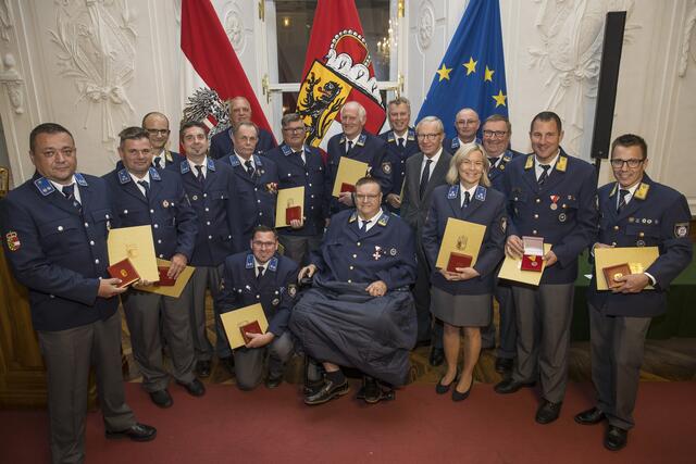 Alle geehrte der Pongauer Wasserrettung