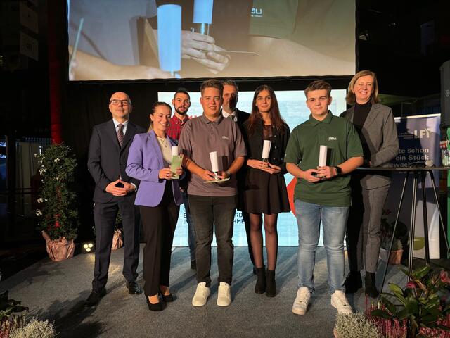 Die Firma MIBA aus Ligist ist ebenfalls stolz auf ihre erfolgreichen Lehrlinge. | Foto: Almer