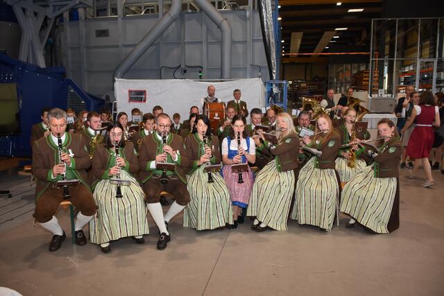 Der Musikverein Gasen umrahmte die Feierlichkeit musikalisch | Foto: MeinBezirk