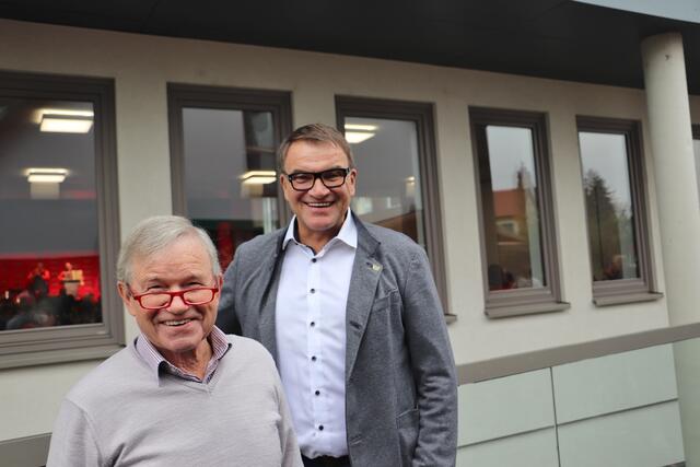 Werndorfs PVÖ-Obmann Rudi Pollinger und Kalsdorf GR Sepp Zirkl | Foto: Edith Ertl