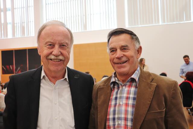 Aufbauende Säulen der Naturfreunde: Gerhard Huber und Urban Schmidhofer | Foto: Edith Ertl