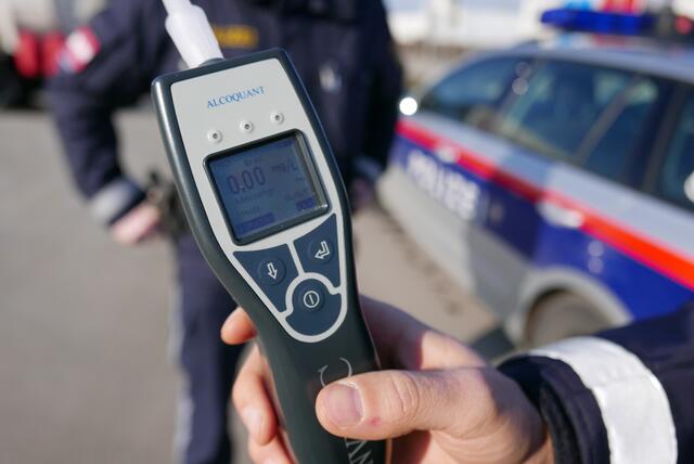Der Alkomattest verlief positiv. | Foto: MeinBezirk